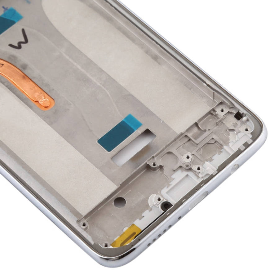 Front Housing LCD Frame Bezel Plate for Xiaomi Redmi Note 8 Pro (Double SIM Version)(White)