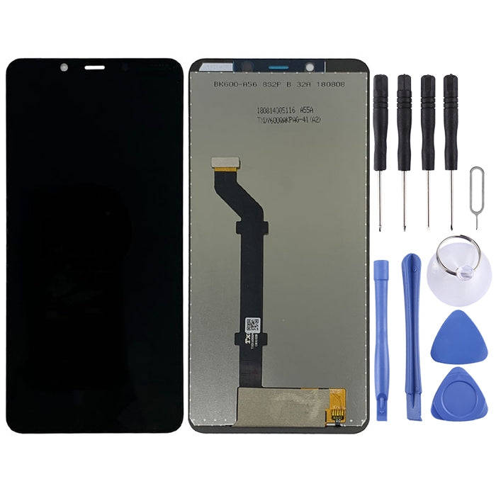 TFT LCD Screen for Nokia 3.1 Plus with Digitizer Full Assembly (Black)