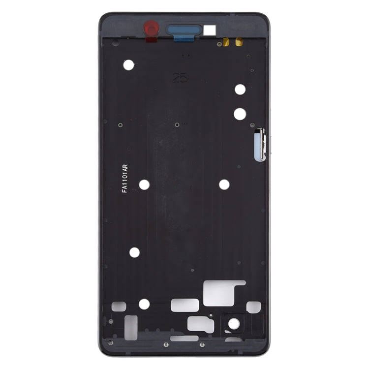 Front Housing LCD Frame Bezel Plate for Nokia 7 TA-1041 (Black)