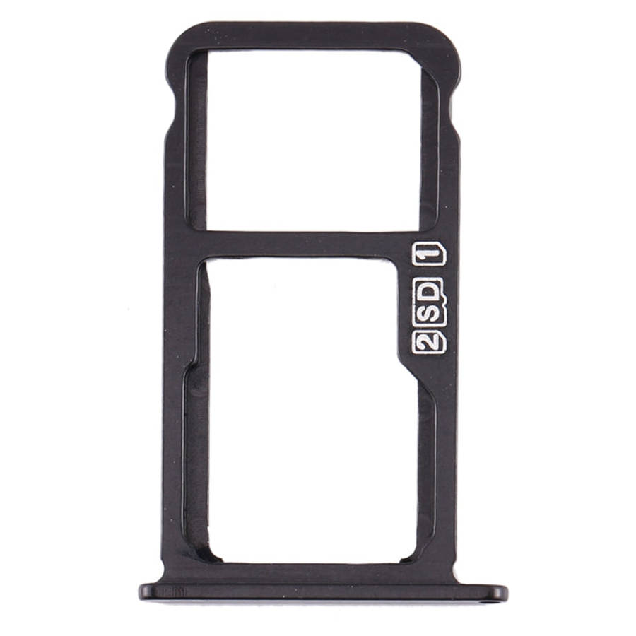 SIM Card Tray + SIM Card Tray / Micro SD Card Tray for Nokia  X7 / 8.1 / 7.1 Plus / TA-1131(Black)