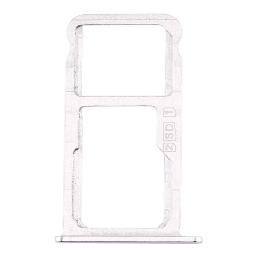 SIM Card Tray + SIM Card Tray / Micro SD Card Tray for Nokia  X7 / 8.1 / 7.1 Plus / TA-1131(Silver)
