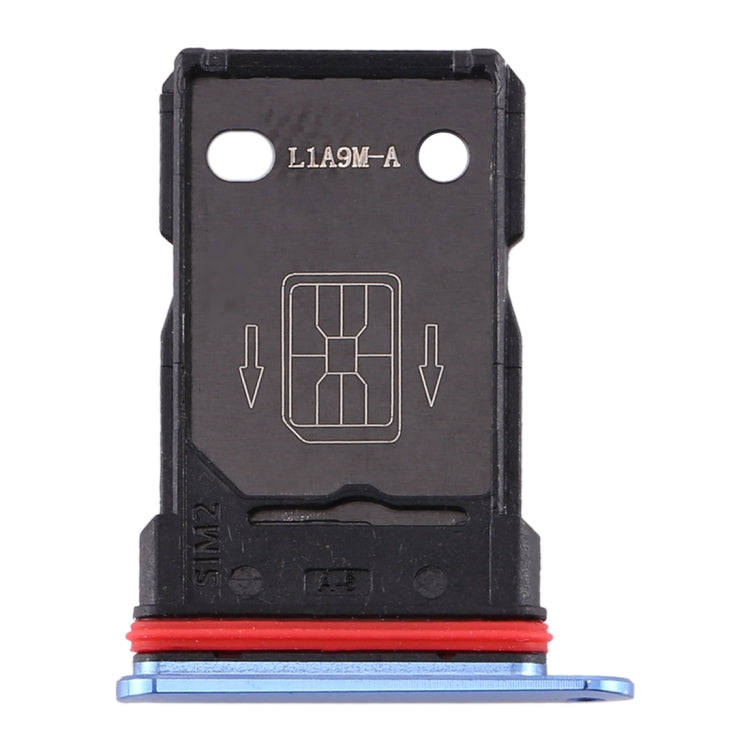 For OnePlus 7T SIM Card Tray + SIM Card Tray (Blue)
