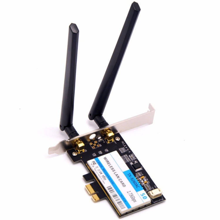 TX-9260AC Wireless-AC Dual Band 802.11ac 1730Mbps Desktop PCI-e WiFi Adapter + Bluetooth 5.0 WLAN...