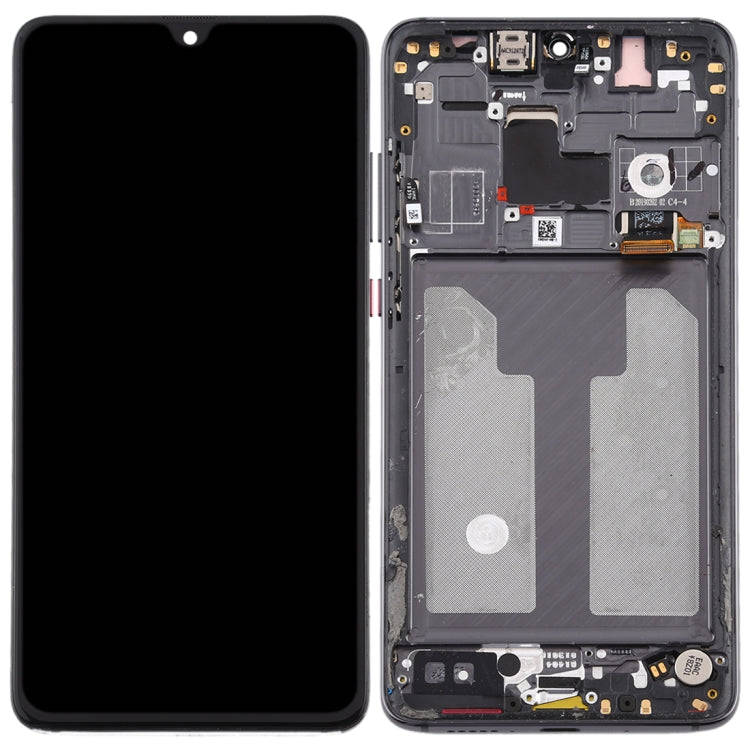 Original OLED LCD Screen for Huawei Mate 20 Digitizer Full Assembly with Frame(Black)
