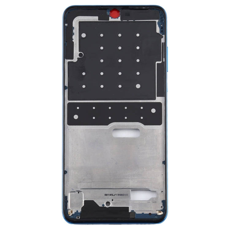 Middle Frame Bezel Plate with Side Keys for Huawei Nova 4e(Blue)