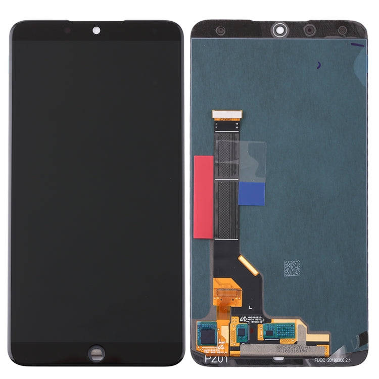 Original LCD Screen for Meizu 15 Plus with Digitizer Full Assembly(Black)