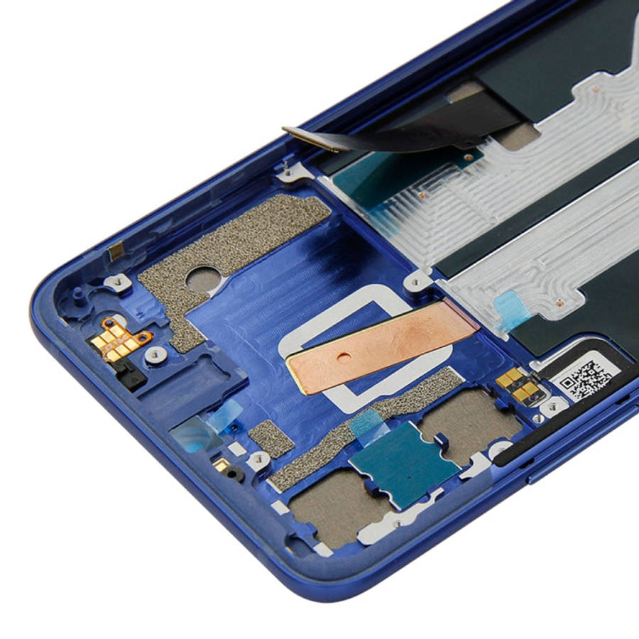 AMOLED Material LCD Screen and Digitizer Full Assembly with Frame for ZTE Axon 10 Pro (4G Version...