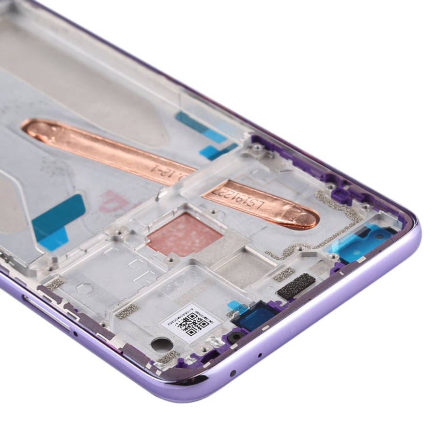 Front Housing LCD Frame Bezel Plate for Xiaomi Redmi K30 5G (Purple)
