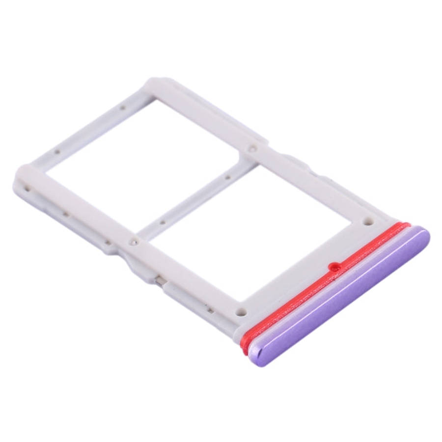 SIM Card Tray + SIM Card Tray for Xiaomi Redmi K30 5G(Purple)