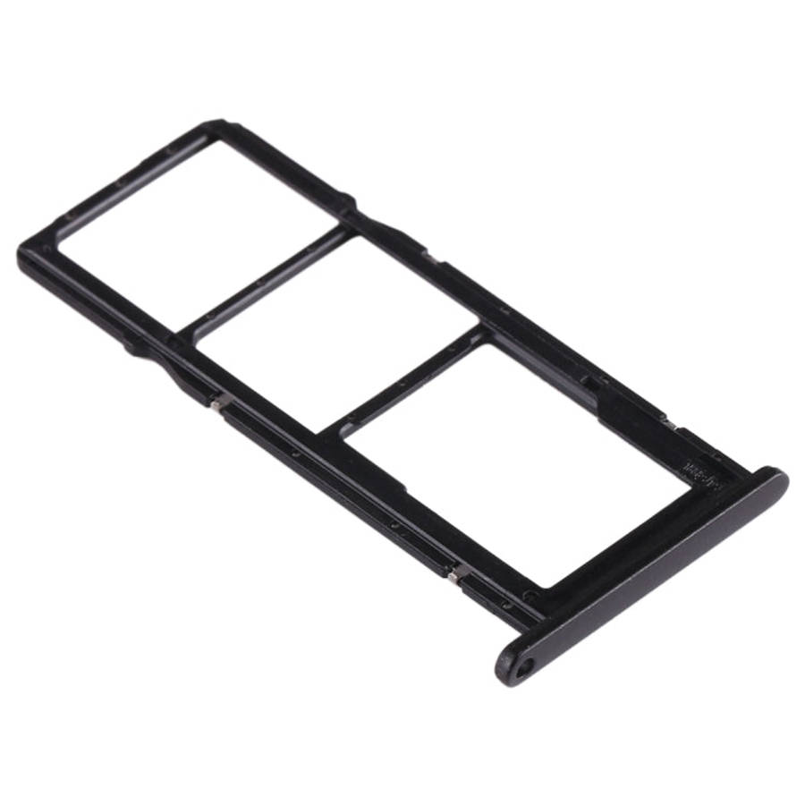 SIM Card Tray + SIM Card Tray + Micro SD Card Tray for Huawei Enjoy 10e / Honor Play 9A (Black)