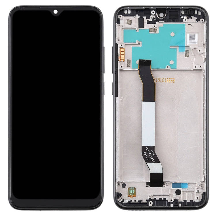 TFT LCD Screen for Xiaomi Redmi Note 8 Digitizer Full Assembly with Frame(Black)