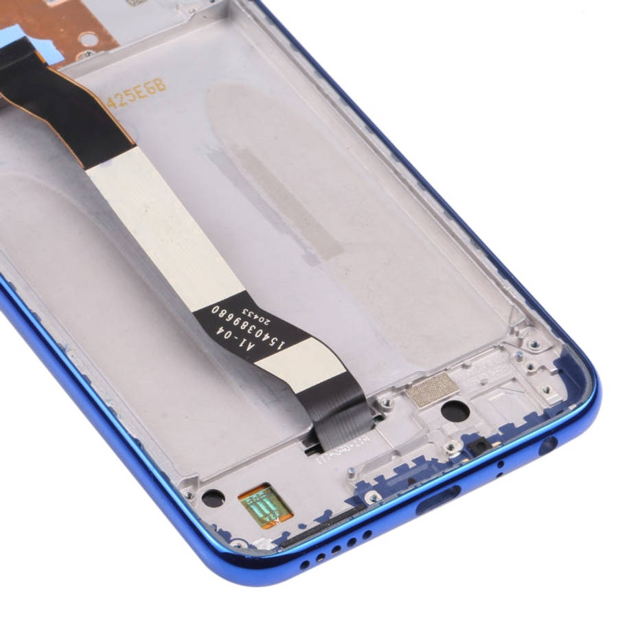 LCD Screen and Digitizer Full Assembly with Frame for Xiaomi Redmi Note 8(Blue)