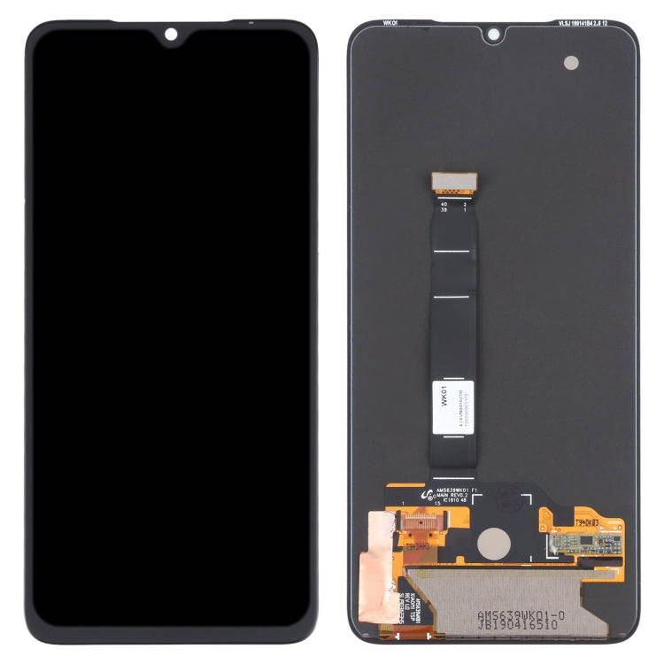 Original AMOLED Material LCD Screen and Digitizer Full Assembly for Xiaomi Mi 9(Black)