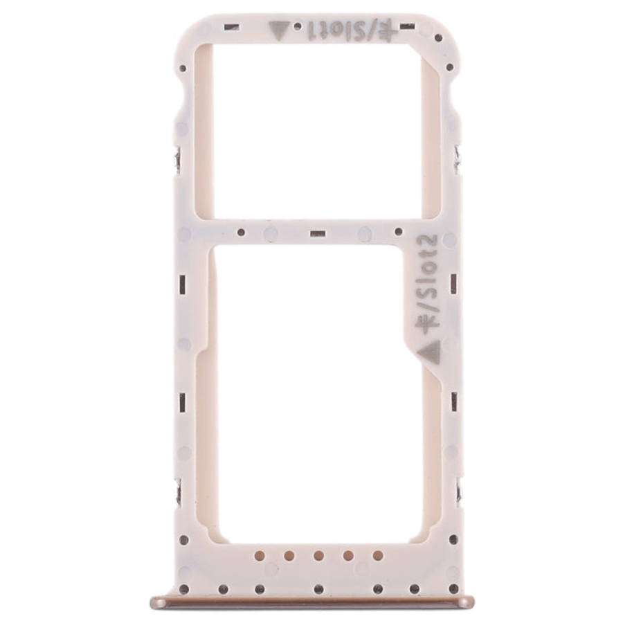 SIM Card Tray + SIM Card Tray / Micro SD Card Tray for Huawei Honor V9 Play (Gold)