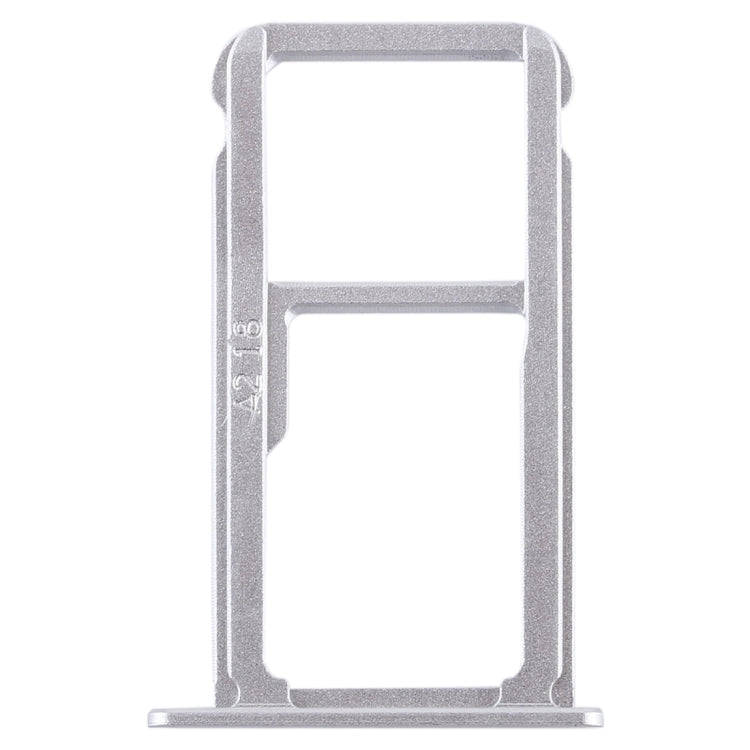 SIM Card Tray + SIM Card Tray / Micro SD Card for Huawei G9 Plus (Silver)