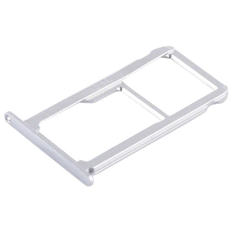 SIM Card Tray + SIM Card Tray / Micro SD Card for Huawei G9 Plus (Silver)