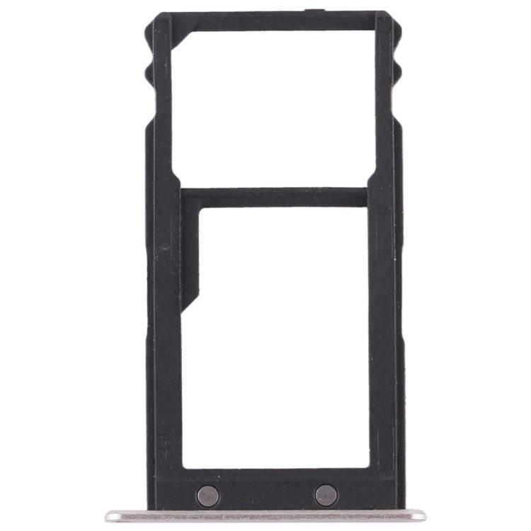 SIM Card Tray + SIM Card Tray / Micro SD Card for Huawei G8 (Silver)