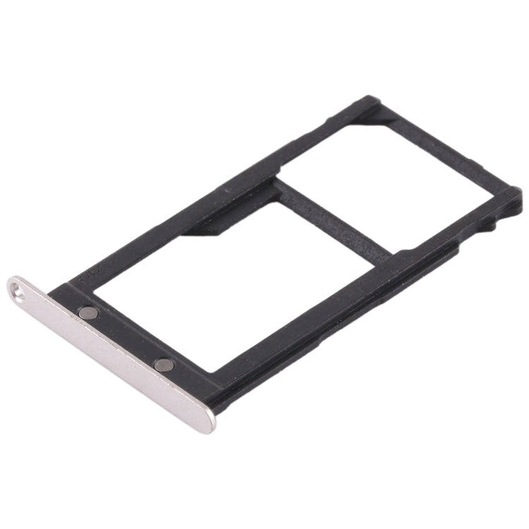 SIM Card Tray + SIM Card Tray / Micro SD Card for Huawei G8 (Silver)
