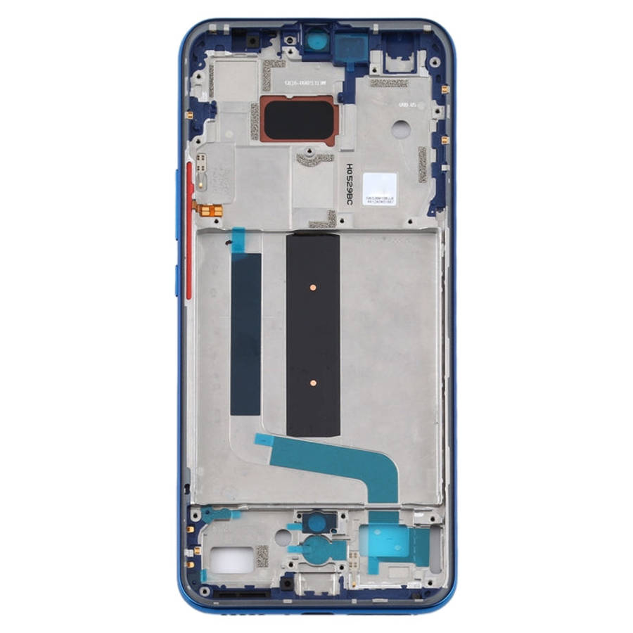 Original Middle Frame Bezel Plate for Xiaomi Mi 10 Lite 5G / Mi 10 Youth 5G M2002J9G(Blue)