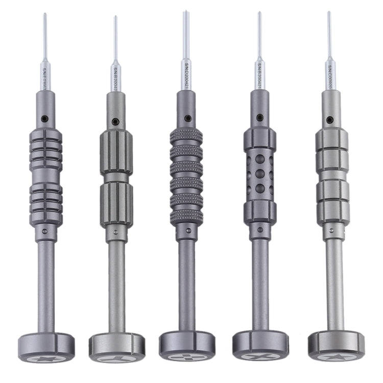 QIANLI 5 in 1 Repair Tool Precision Multi-purpose 3D Grenade Magnetic Screwdriver Set
