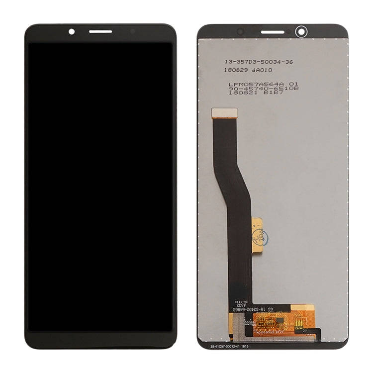 OEM LCD Screen for ZTE Nubia Z18 Mini / NX611J / NX611H with Digitizer Full Assembly (Black)