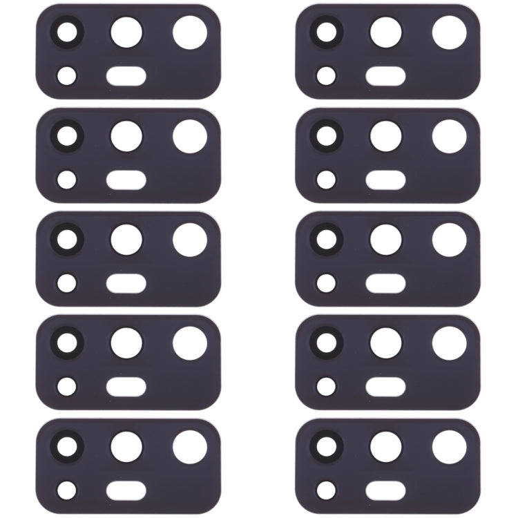 For Vivo V17 10pcs Back Camera Lens (Black)