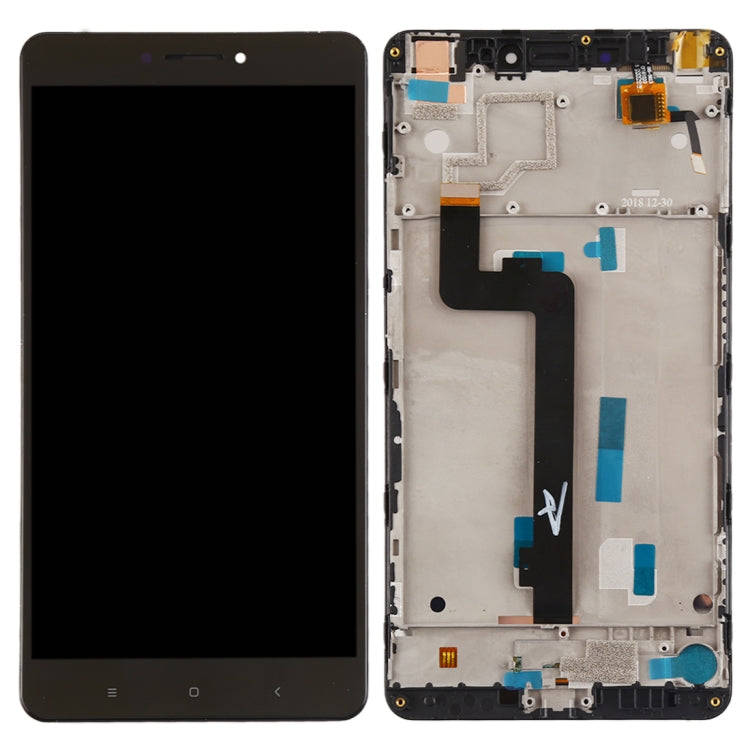 TFT LCD Screen for Xiaomi Mi Max Digitizer Full Assembly with Frame(Black)
