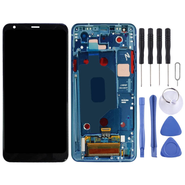 TFT LCD Screen for LG Stylo 4 / Q Stylo 4 / Q710 / Q710MS / Q710CS Digitizer Full Assembly with F...
