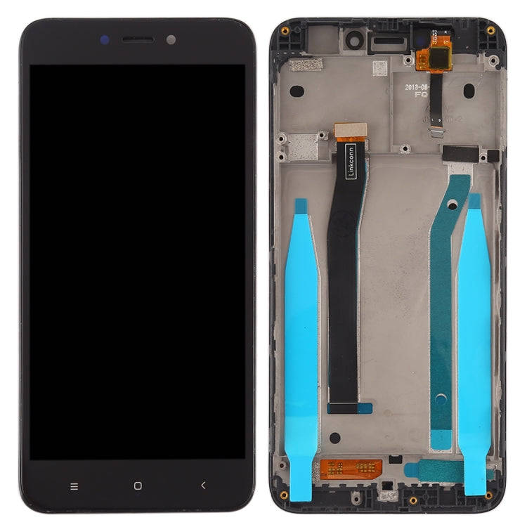 TFT LCD Screen for Xiaomi Redmi 4X Digitizer Full Assembly with Frame(Black)
