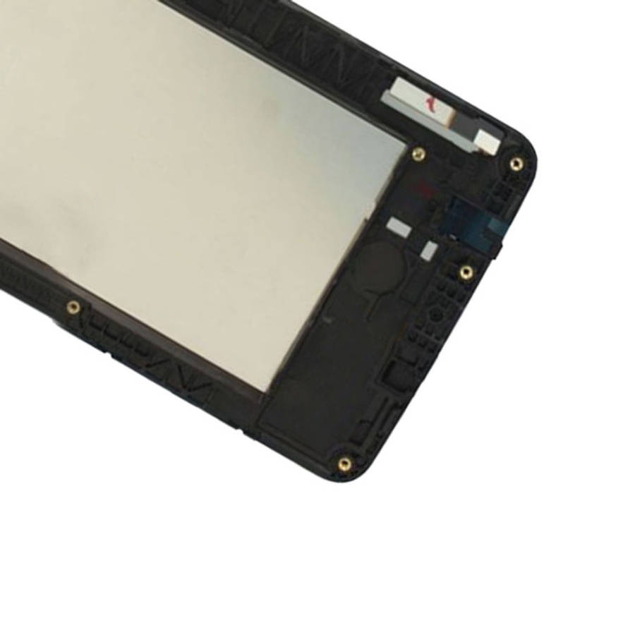 TFT LCD Screen for LG K8 2017 US215 M210 M200N with Digitizer Full Assembly with Frame (Black)