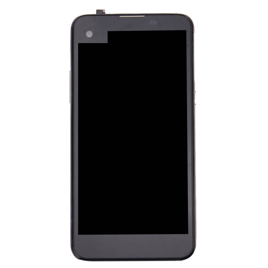 TFT LCD Screen for LG X Screen / K500 with Digitizer Full Assembly with Frame(Black)