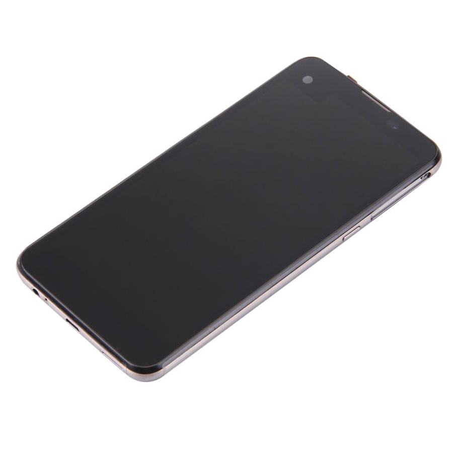 TFT LCD Screen for LG X Screen / K500 with Digitizer Full Assembly with Frame(Black)