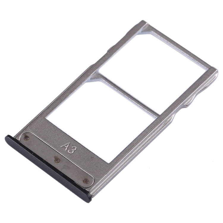 For Meizu 15 Plus SIM Card Tray + SIM Card Tray (Black)