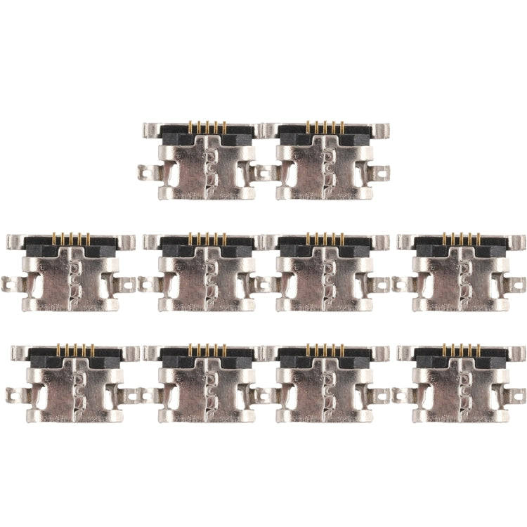 10 PCS Charging Port Connector for Xiaomi Redmi 6 Pro / Redmi Note 4 / Redmi Note 4X / Redmi 4 Prime