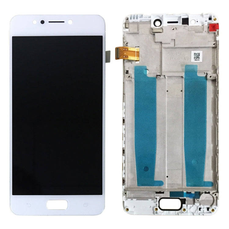 OEM LCD Screen for Asus Zenfone 4 Max ZC520KL X00HD Digitizer Full Assembly with FrameWhite)