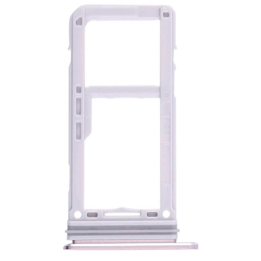 For Galaxy S8 / S8+ 2 SIM Card Tray / Micro SD Card Tray (Pink)