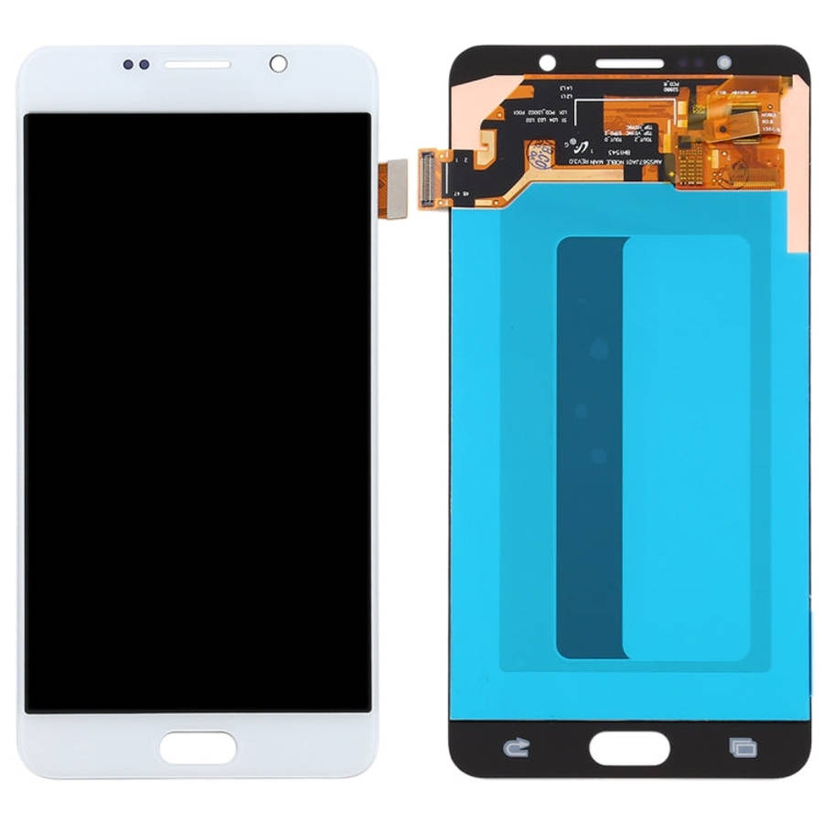 5.5 inch OLED LCD Screen for Samsung Galaxy Note 5 with Digitizer Full Assembly (White)