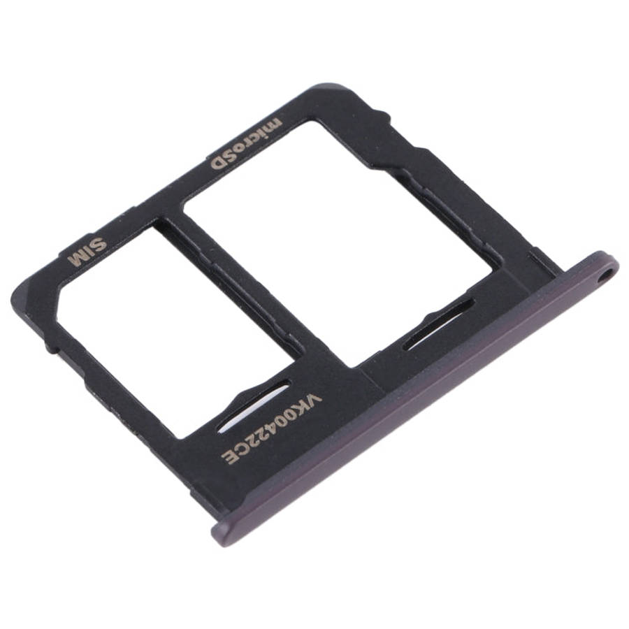 For Samsung Galaxy Tab A 8.4(2020) / SM-T307U SIM Card Tray + Micro SD Card Tray (Black)
