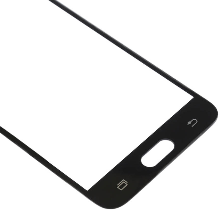 For Samsung Galaxy J5 Prime, On5 (2016), G570F/DS, G570Y 10pcs Front Screen Outer Glass Lens (Black)