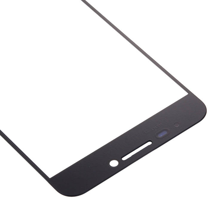 For Samsung Galaxy C5 10pcs Front Screen Outer Glass Lens (Black)