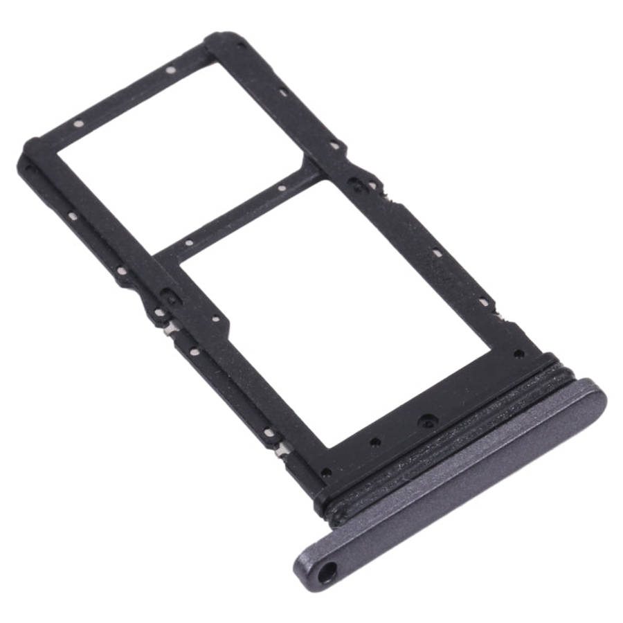For Samsung Galaxy Tab A7 10.4 (2020) SM-T505 SIM Card Tray + Micro SD Card Tray (Black)