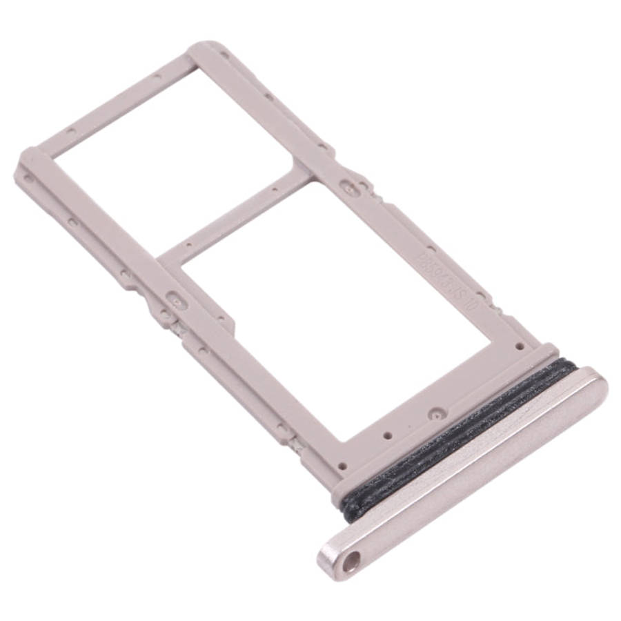 For Samsung Galaxy Tab A7 10.4 (2020) SM-T505 SIM Card Tray + Micro SD Card Tray (Gold)