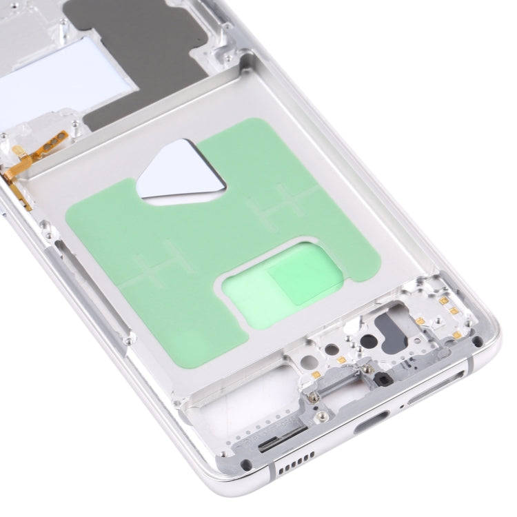 For Samsung Galaxy S21 Ultra 5G SM-G998B Middle Frame Bezel Plate (Silver)