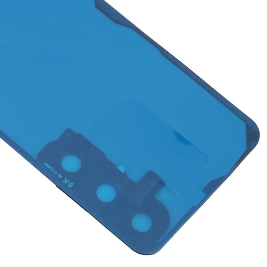 For Samsung Galaxy S23 SM-S911B OEM Glass Battery Back Cover with Camera Lens Frame(White)