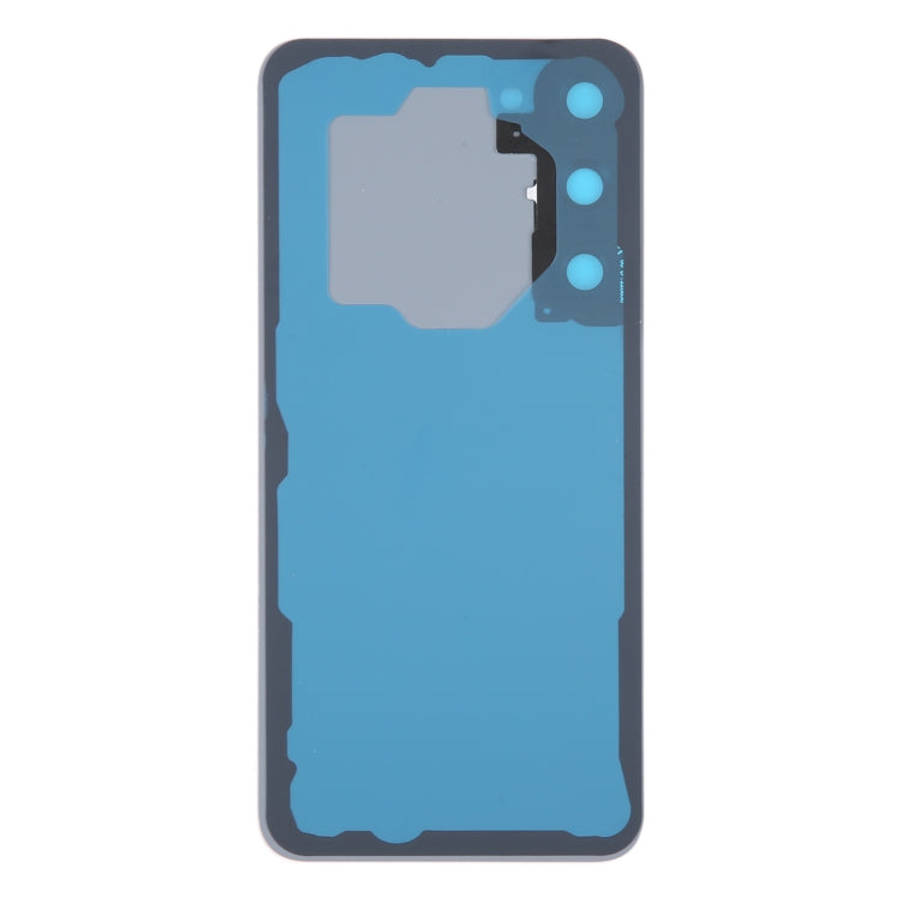 For Samsung Galaxy S23+ SM-S916B OEM Glass Battery Back Cover with Camera Lens Frame(Red)