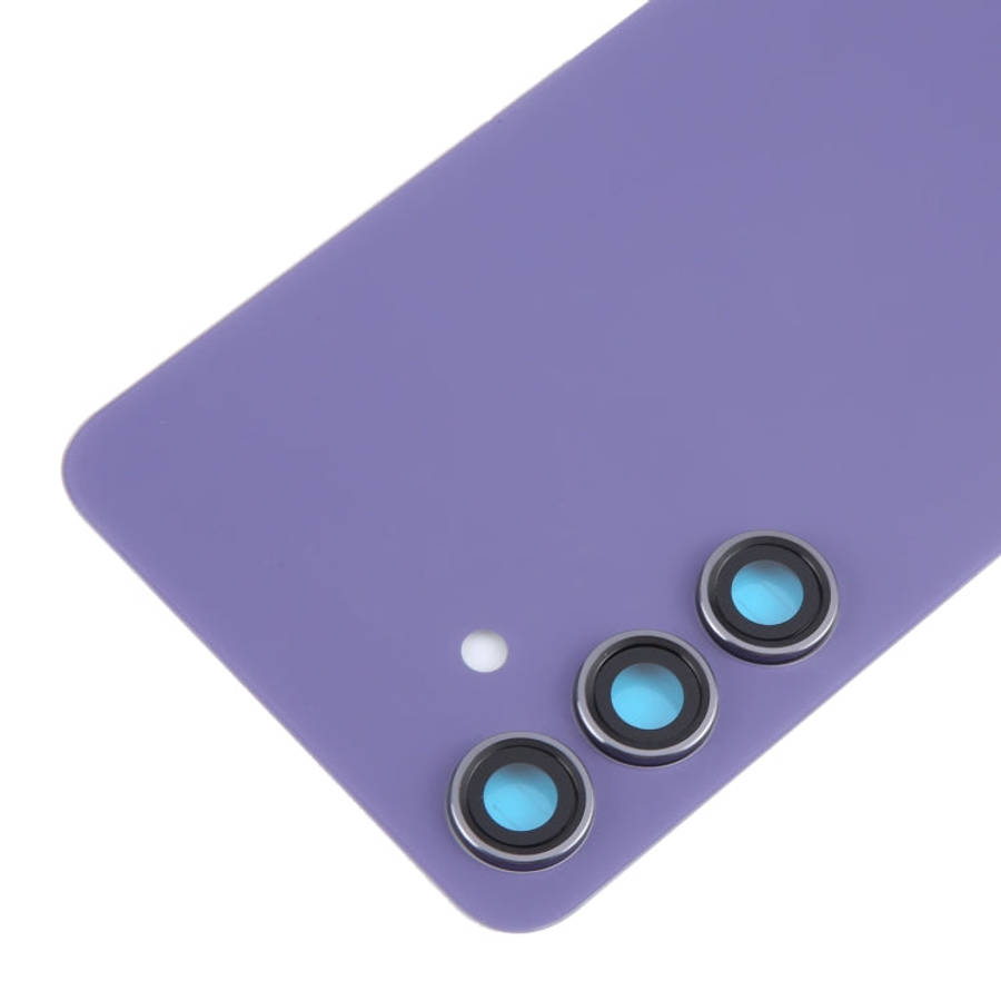 For Samsung Galaxy S24 SM-S921B OEM Battery Back Cover with Camera Lens Frame(Purple)