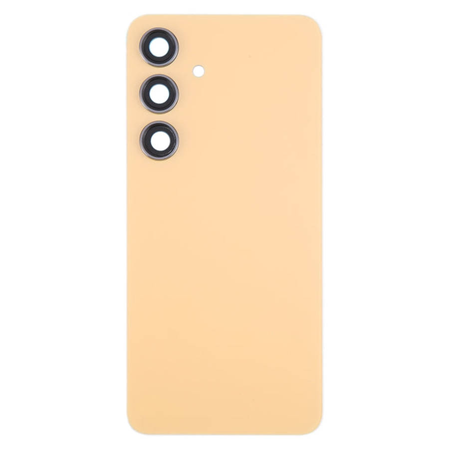 For Samsung Galaxy S24 SM-S921B OEM Battery Back Cover with Camera Lens Frame(Yellow)