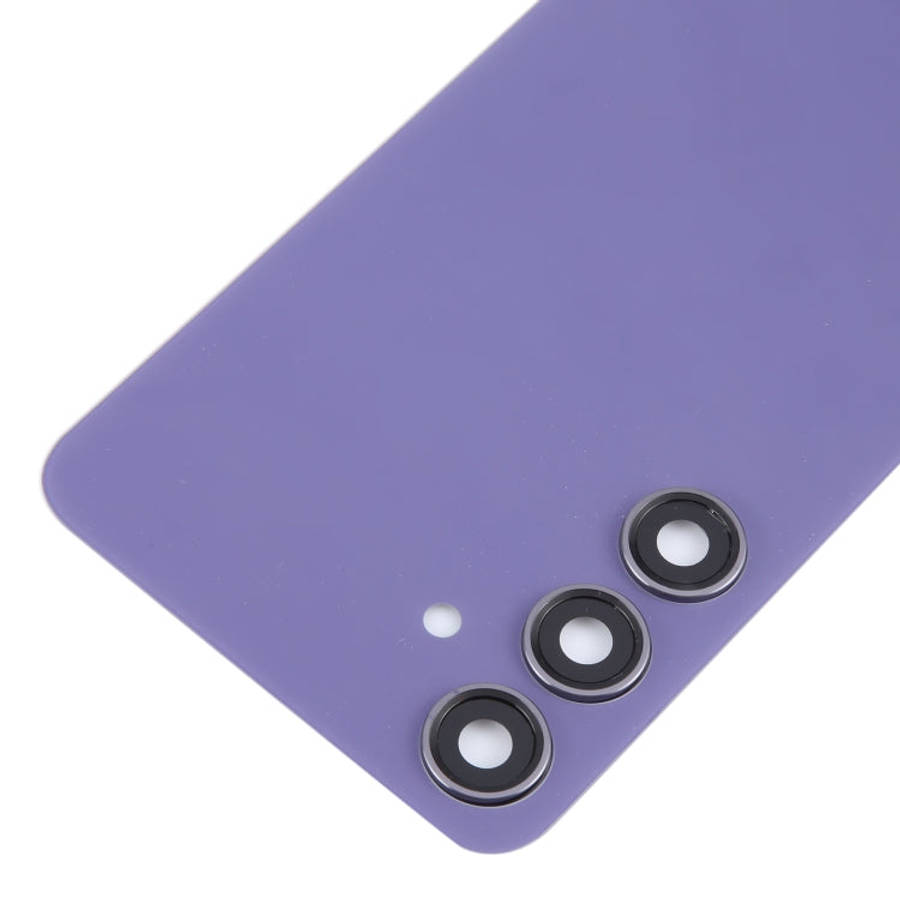 For Samsung Galaxy S24+ SM-S926B OEM Battery Back Cover with Camera Lens Frame(Purple)