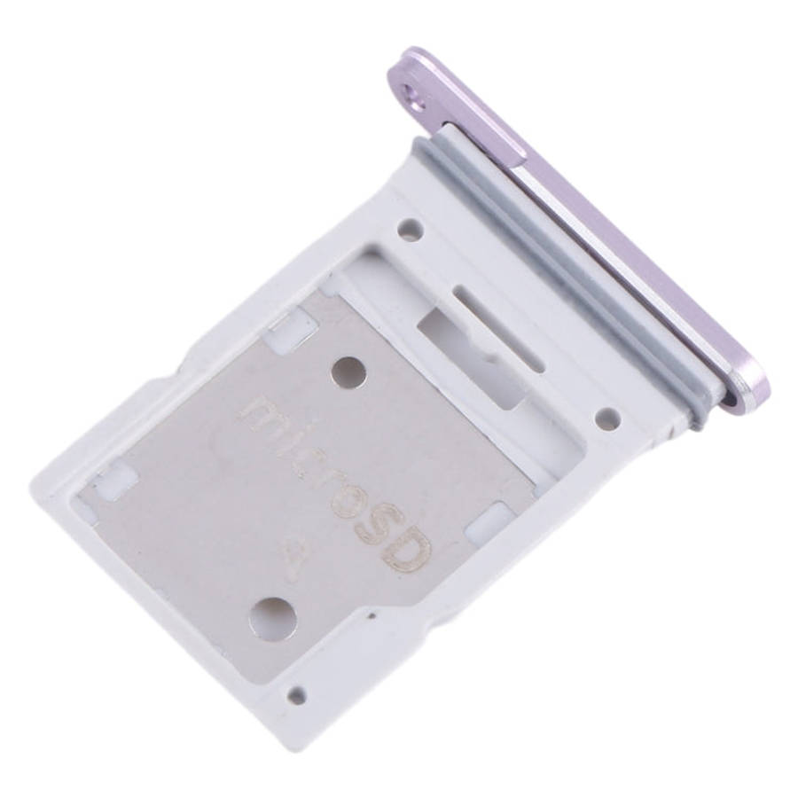 For Samsung Galaxy Tab S9 Ultra 5G SM-X916 Original SIM + Micro SD Card Tray (Purple)