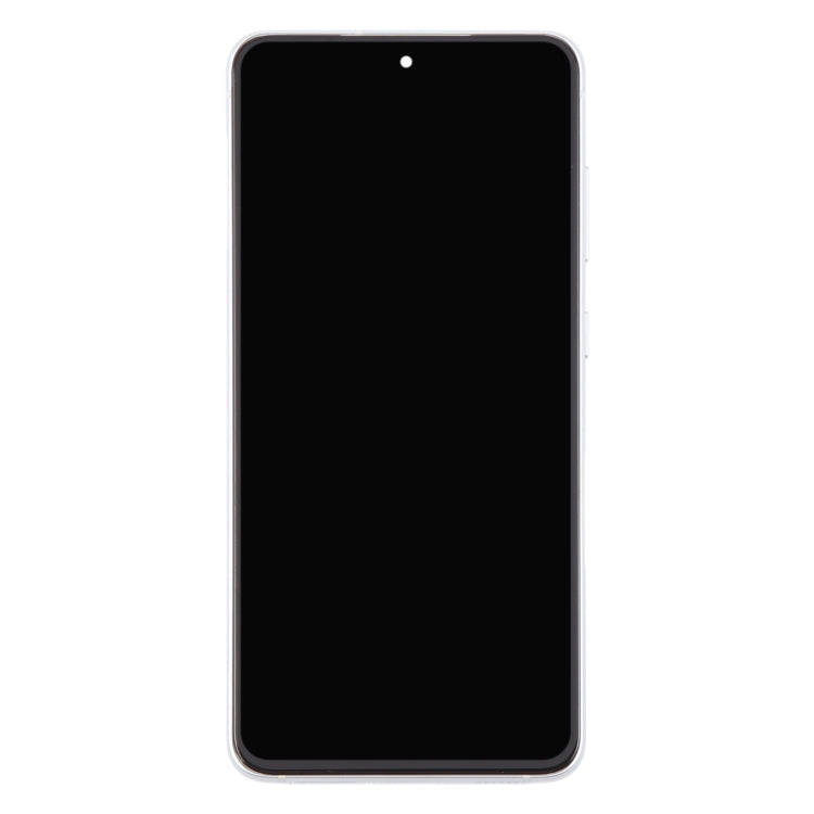For Samsung Galaxy S21 FE 5G SM-G990B Original LCD Screen Digitizer Full Assembly with Frame (White)